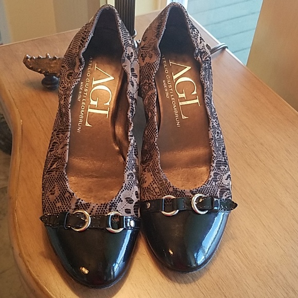 Attilio Giusti Leombruni Shoes - Attillo Giusti Leombruni AGL Flats size 38  8